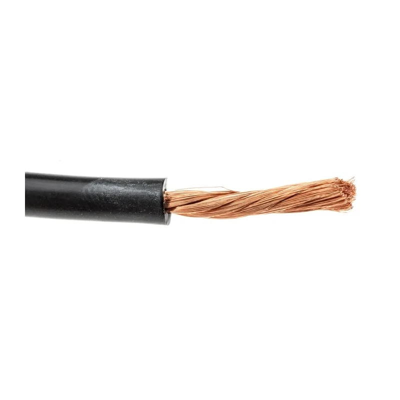 Staubli SiliVolt-1V Series Black Silicone Hook Up Wire 651/0.07 mm Core Strands 25 m 1.5 kV 150°C 175-7481
