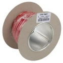 Staubli Red Hook Up Wire, 17 AWG, 259/0.07 mm Core Strands, 25 m Length, Tinned Copper Conductor, 750V, Fire 175-7467