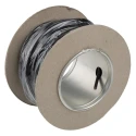 Staubli Black Hook Up Wire 14 AWG, 651x0.07 mm Core Strands, 25 m Length, Tinned Copper Conductor, 1.5 kV, Flame 175-7472