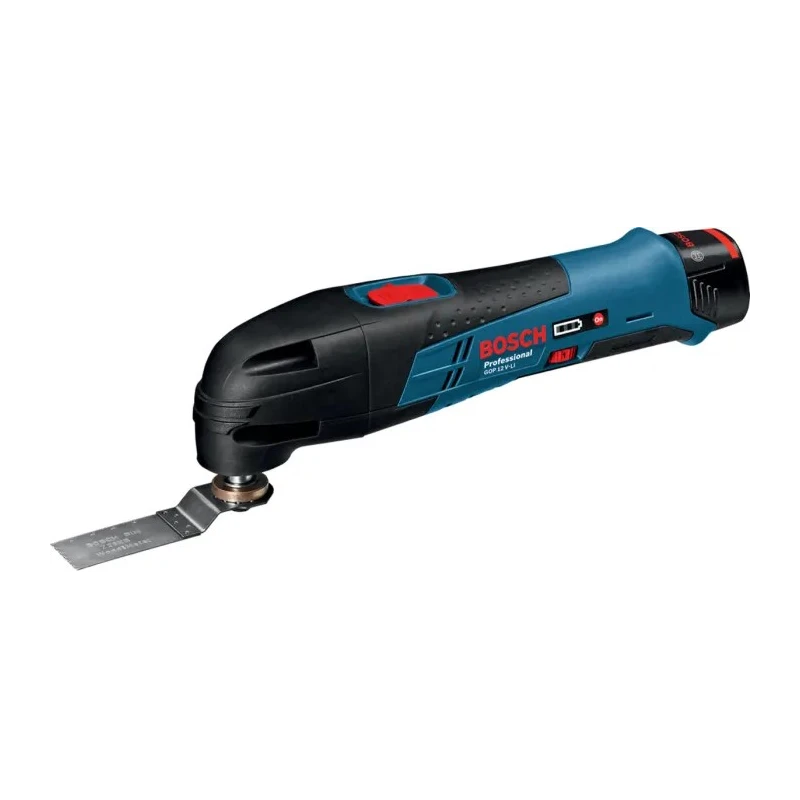 Bosch Cordless Multi-Cutter 12V Lithium-Ion Battery 3Ah Speed Adjustable 5000-20000 rpm In-Line Handle GOP 12V-28 06018B5006