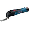 Bosch Cordless Multi-Cutter 12V Lithium-Ion Battery 3Ah Speed Adjustable 5000-20000 rpm In-Line Handle GOP 12V-28 06018B5006