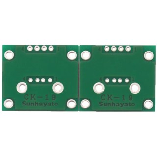 Sunhayato Extender Board Converter Board 55.88 mm Length 24.13 mm Width FR4 Epoxy Glass Fabric Laminate CK-19