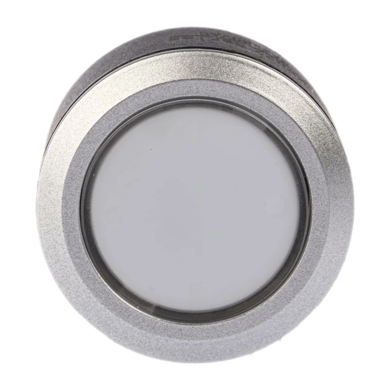 RS PRO Illuminated Push Button Switch Panel Mount 22mm Cutout Transparent Round SPDT IP65 175-8280