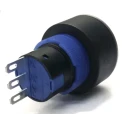 RS PRO Push Button Switch Momentary Panel Mount SPDT IP65 22.2 mm Cutout 250 V 3-5A 175-8308