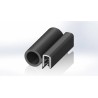RS PRO Black Ethylene Propylene Diene Monomer Edging Strip, 20 m, D-Type, 31.5 mm Width, 20 mm Height 175-2559