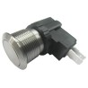 RS PRO Push Button Switch Momentary Panel Mount 19.1 mm Cutout SPDT IP67 36V DC 250V AC 175-8363