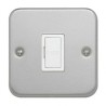 Contactum 13A 1 Gang Fused Spur Metalclad White IP2X