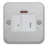 Contactum 13A 1 Gang Switched Fused Spur Metalclad White IP2X BS 1363-4 CLA3467