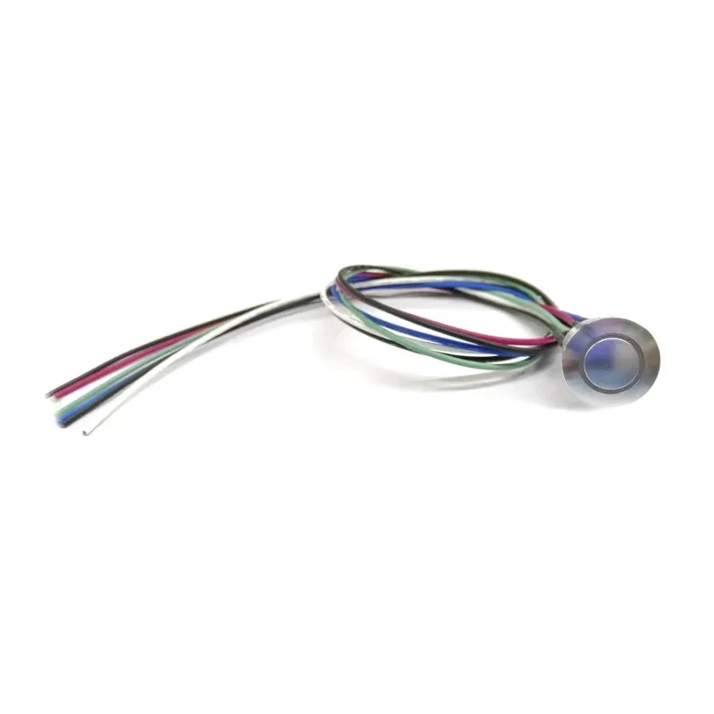 RS PRO Illuminated Push Button Switch Momentary Panel Mount 16 mm Cutout SPST RGB LED IP67 36 V dc 175-8460