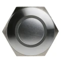 RS PRO Illuminated Momentary Push Button Switch Panel Mount 16 mm Cutout SPST Red Green LED IP67 36 V dc 175-8499