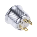 RS PRO Illuminated Momentary Push Button Switch Panel Mount 16 mm Cutout SPST Red LED IP67 36 V dc 175-8553