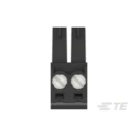 TE Connectivity TB Series Pluggable Terminal Block 2-Contact 3.5 mm Pitch 1 Row 300V AC 8A Thermoplastic Housing 2213936-2