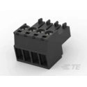 TE Connectivity TB Series Pluggable Terminal Block 4-Contact 3.5 mm Pitch 1 Row 8A 300V AC 2213936-4