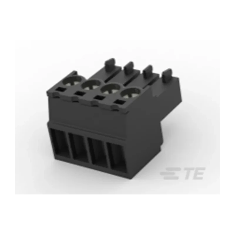 TE Connectivity TB Series Pluggable Terminal Block 4-Contact 3.5 mm Pitch 1 Row 8A 300V AC 2213936-4