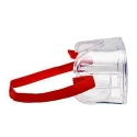 3M PELTOR Safety Goggles Anti-Glare Heat Resistant Chemical Resistant UV Protection Impact Resistant 71347-00004CRS