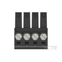 TE Connectivity TB Series Pluggable Terminal Block 4-Contact 3.5 mm Pitch 1 Row 8A 300V AC 2213936-4