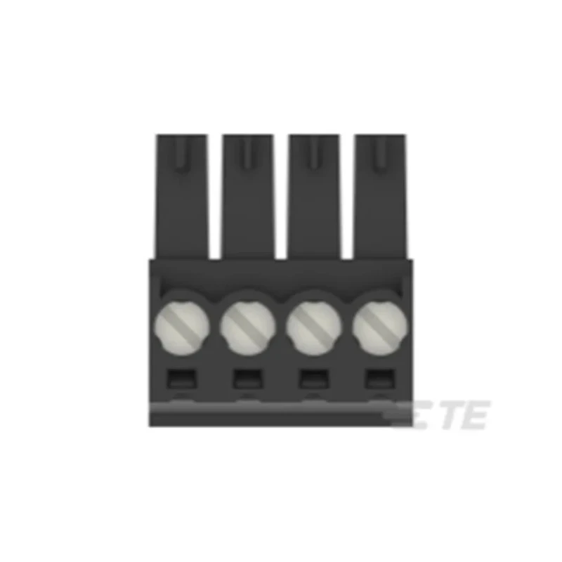 TE Connectivity TB Series Pluggable Terminal Block 4-Contact 3.5 mm Pitch 1 Row 8A 300V AC 2213936-4