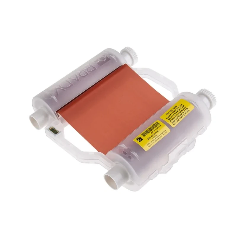 Brady Industrial Resin Red Label Printer Ribbon 110 mm Width, 60 m Length B30-R10000-RD