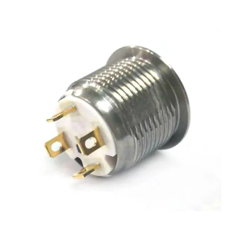 RS PRO Illuminated Momentary Push Button Switch, Panel Mount, 16 mm Cutout, SPST, Blue LED, IP67, 36 V dc 175-9119