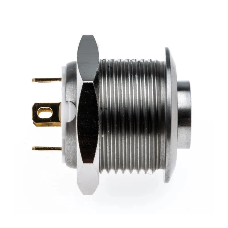 RS PRO Illuminated Momentary Push Button Switch, Panel Mount, 16 mm Cutout, SPST, Red LED, IP67, 36 V dc 175-9127
