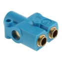 Crouzet 81 Series Pneumatic Shuttle Valve 200 NL/min OR Logic Function 8 bar Max Operating Pressure 81540005(X3)