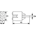Crouzet Pneumatic Shuttle Valve 81 Series, AND Logic Function, 200 NL/min Max Flow Rate, 8 Bar Max Operating 81541005(X3)