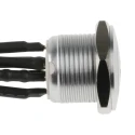 RS PRO Illuminated Momentary Push Button Switch Panel Mount 16 mm Cutout SPST RGB LED IP67 36 V dc 175-9172