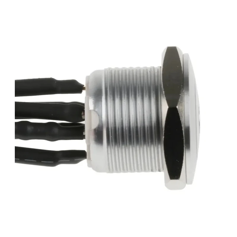 RS PRO Illuminated Momentary Push Button Switch Panel Mount 16 mm Cutout SPST RGB LED IP67 36 V dc 175-9172
