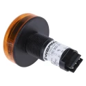 Werma 150 Series Yellow Beacon-Buzzer Combination IP65 24V DC Built-In 80 dB Continuous Tone 150.300.55