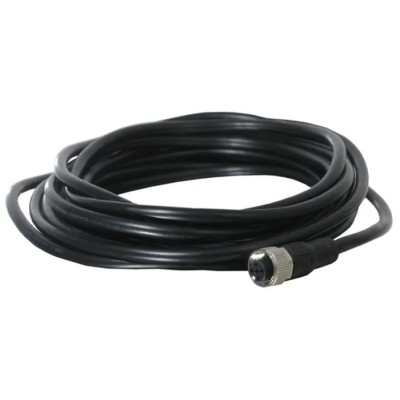 ABB Jokab Sensor Actuator Cable Female 5 Way Threaded Connector 6 m Length 2TLA020056R0000 M12-C61