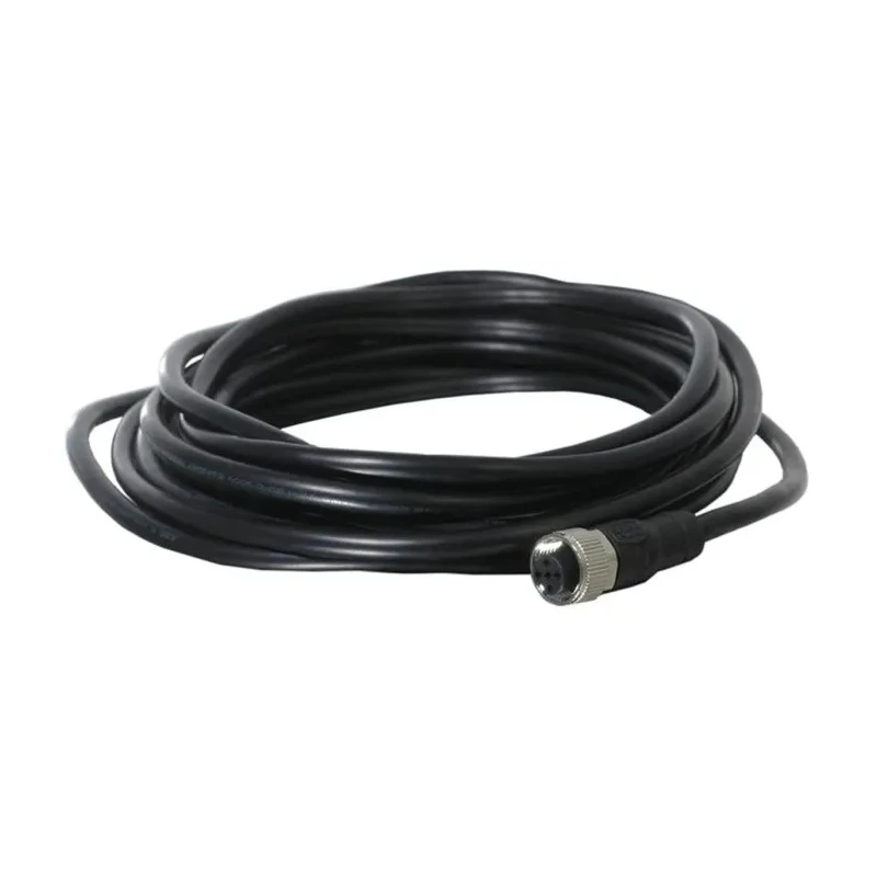 ABB Jokab Sensor Actuator Cable Female 5 Way Threaded Connector 6 m Length 2TLA020056R0000 M12-C61