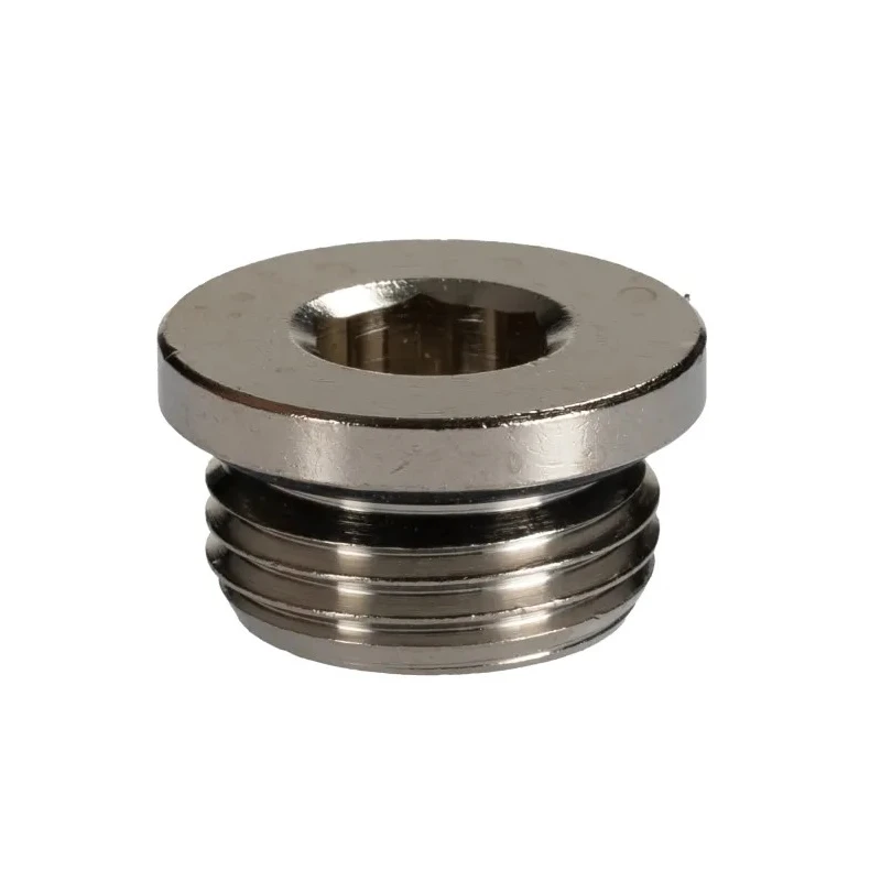 RS PRO G Nitrile Rubber (NBR) Plug Fitting BSPP NPTF Metric BSPT Thread 13.5mm Length Model 176-1051