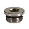 RS PRO G Nitrile Rubber (NBR) Plug Fitting BSPP NPTF Metric BSPT Thread 13.5mm Length Model 176-1051