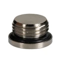 RS PRO G Nitrile Rubber (NBR) Plug Fitting BSPP NPTF Metric BSPT Thread 13.5mm Length Model 176-1051