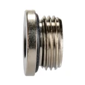 RS PRO G Nitrile Rubber (NBR) Plug Fitting BSPP NPTF Metric BSPT Thread 13.5mm Length Model 176-1051