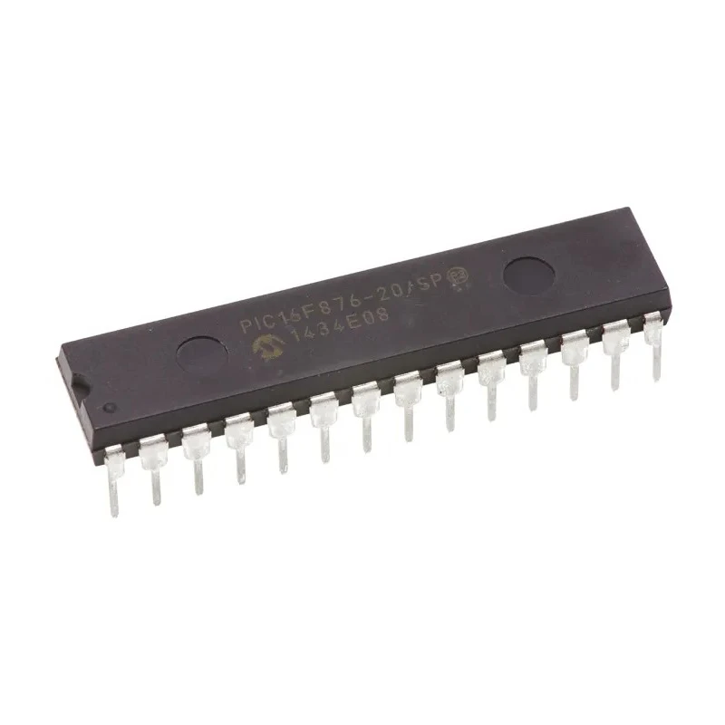 Microchip 8-Bit PIC16F Microcontroller 20 MHz 14kB FLASH 28-Pin SPDIP PIC16F876-20/SP