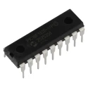 Microchip PIC18F 8 bit PIC18F Microcontroller 40 MHz 8 kB FLASH 256 B RAM 18-Pin PDIP PIC18F1320-I/P