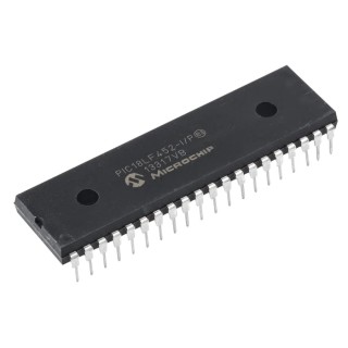 Microchip PIC18F 8-Bit PIC Microcontroller, 40 MHz, 32kB FLASH, 40-Pin PDIP PIC18LF452-I/P