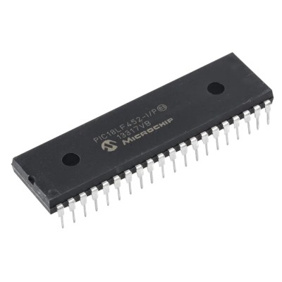 Microchip PIC18F 8-Bit PIC Microcontroller, 40 MHz, 32kB FLASH, 40-Pin PDIP PIC18LF452-I/P