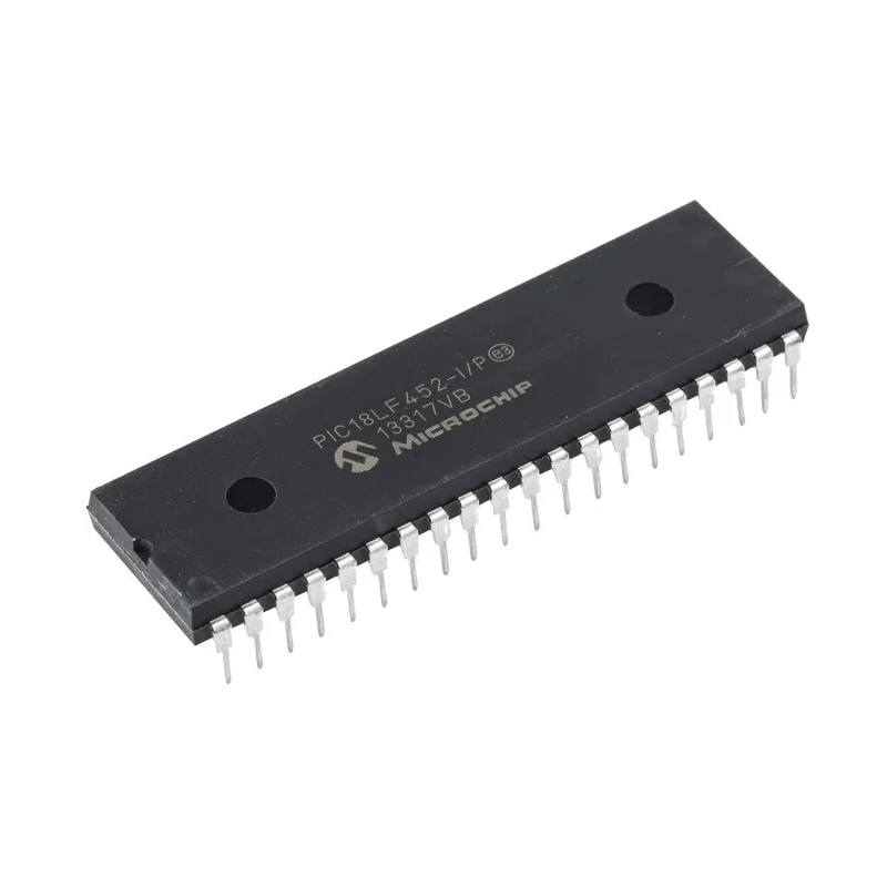 Microchip PIC18F 8-Bit PIC Microcontroller, 40 MHz, 32kB FLASH, 40-Pin PDIP PIC18LF452-I/P