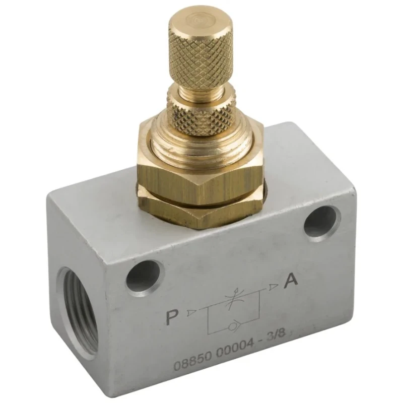 RS PRO Flow Controller Flow Regulator, Inlet Female Threaded, Outlet Female Threaded, Maximum Pressure 1 bar 176-1755