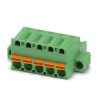 Phoenix Contact FKC 2.5/5-STF-5.08 Series Pluggable Terminal Block, 5-Contact, 5.08 mm Pitch, 1 Row, 12A, 630V 1873236