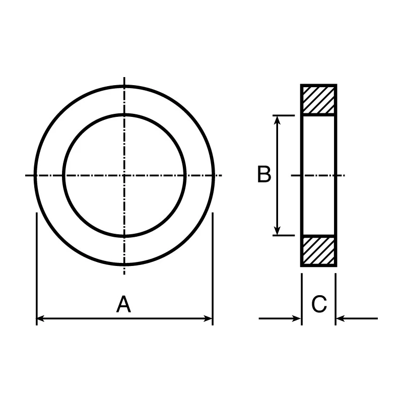 Fair-Rite Ferrite Bead Toroid Core 12.7 mm Height 35.55 mm Inside Diameter 61 mm Outside Diameter 5943003801