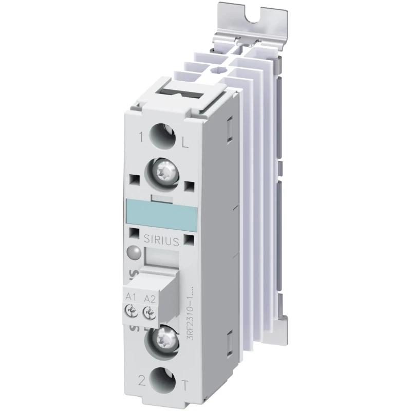 Siemens Solid State Relay 10.5A Load, DIN Rail Mount, 460V Load, 24V DC Control 3RF2310-1AA04