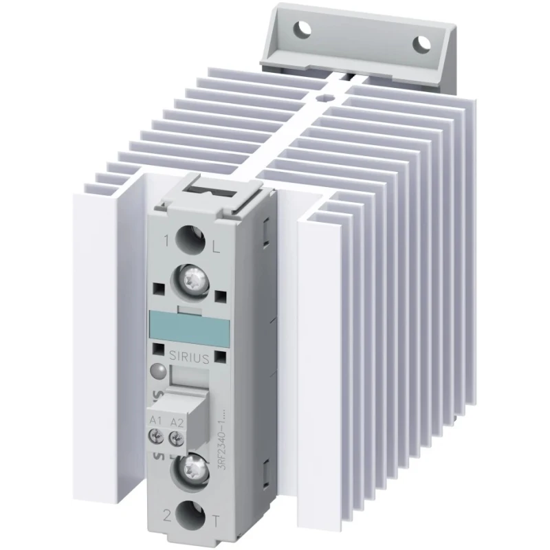 Siemens 3RF2 Series Solid State Relay, 40A Load Current, DIN Rail Mount, 460V Load Voltage, 24V DC Control 3RF2340-1AA04