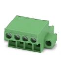 Phoenix Contact Pluggable Terminal Block 4-Contact, 5.08 mm Pitch, 1 Row, Straight Orientation, Push-in Spring 1777824