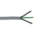 Belden 3GC Control Cable 3 Cores 1mm² Stranded Copper Conductor Unscreened Grey Polyvinyl Chloride Sheath 50m 3GC-BC50