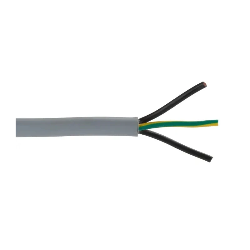 Belden 3GC Control Cable 3 Cores 1mm² Stranded Copper Conductor Unscreened Grey Polyvinyl Chloride Sheath 50m 3GC-BC50
