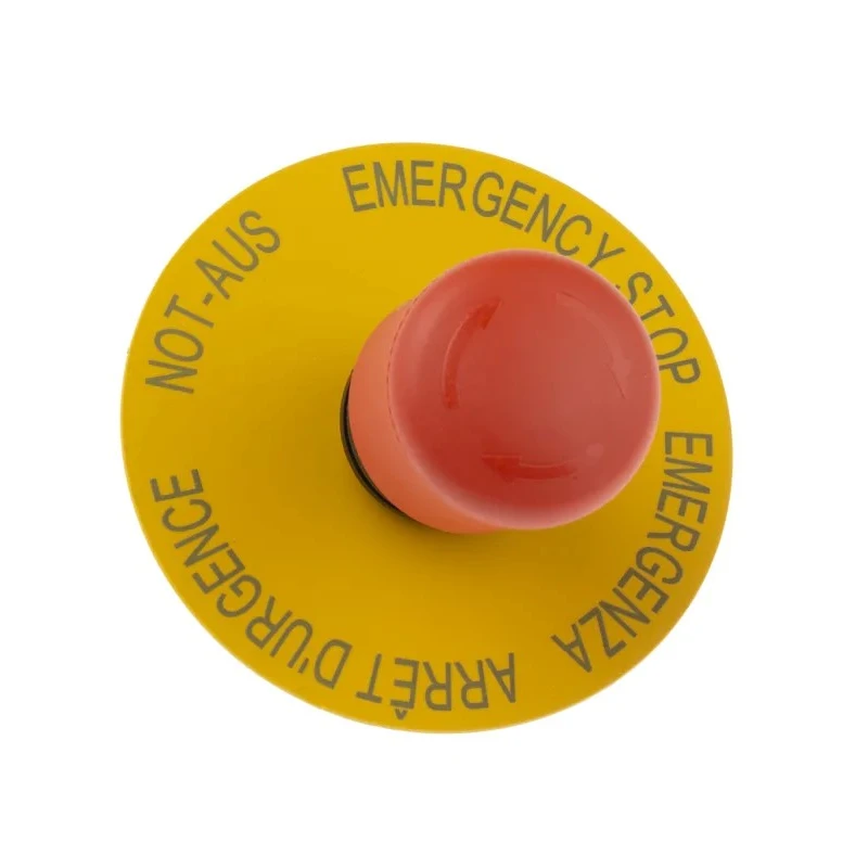 Eaton RMQ Titan M22 Series Turn to Release Emergency Stop Push Button Front Mount 22mm 78639646 M22-PVT+M22-A+M22-XAK1