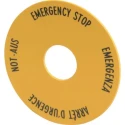 Eaton RMQ Titan M22 Series Turn to Release Emergency Stop Push Button Front Mount 22mm 78639646 M22-PVT+M22-A+M22-XAK1